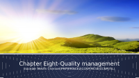 8 -Chapter Eight-Quality management.pptx